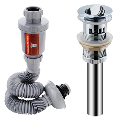 

Leyer Sidan (larsd) basin deodorant water purifier set deodorant water pipe wash basin flap bucket