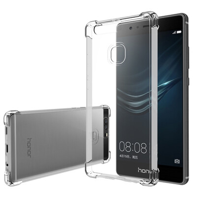 

ESCASE Huawei Huawei Glory Glory телефон оболочки V8 V8 ТПУ телефон устанавливает все включено прозрачный белый мягкий панцирь подушка DROP