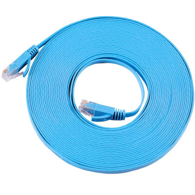 

LOOSAFE LS-WX03M Категория 6 CAT6 Класс Гигабитный плоский кабель Компьютерная сеть Перемычка Готовый кабель Blue 3m