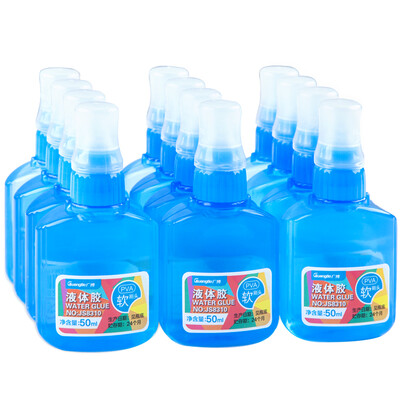 

GuangBo 12 stick 50ml brush with liquid glue upgrade office supplies JS8310