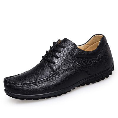 

Zero degree (ZERO) business casual shoes soft handmade shoes daily shoes men's leather shoes feet 9892 black 39 yards