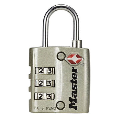 

Мастера MasterLock Таможенный кодекс Замок Путешествия Сумки Gym Pad Padlock 4680MCNDNKL Серый