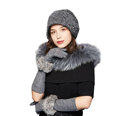 

[Jingdong supermarket] Kamon (Kenmont) km-2811 autumn and winter women's outdoor long paragraph warm gloves mobile phone touch gloves gray