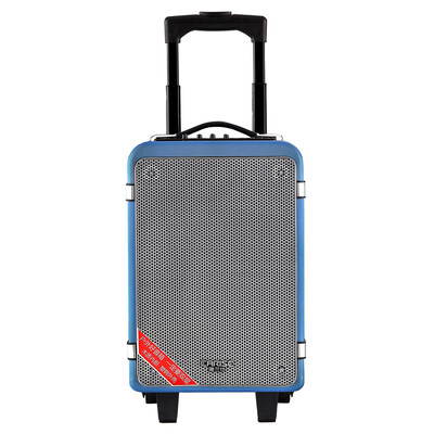 

Yalan Shi (EARISE) V6 card portable high-power square dance sound box outdoor mobile bar audio wireless remote control blue