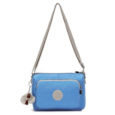 

Kipling lady casual wild shoulder Messenger bag K13549 light blue