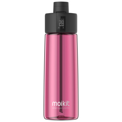 

Moikit McKay Smart Sports Water Cup Gene Large Capacity Suction Cup Single Layer Fitness Cup Leakproof Outdoor Travel Portable Water Bottle 700ml Rose Red