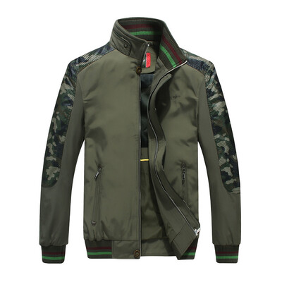 

M-3XL Plus Size Fashion Casual Men Jacket Thick Stand Collar Zipper Warm Jackets Cheap-clothes-china