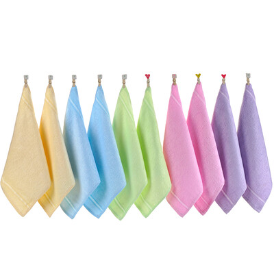 

Bamboo flower towel home textiles bamboo fiber pure silk satin baby to Jane small square 10 powder / yellow / blue / green /