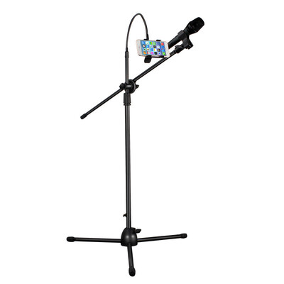 

Кей плавающей лягушки телефон микрофон напольная стойка (KFW) IP-9 стоять и петь петь стенд телескопической треногой