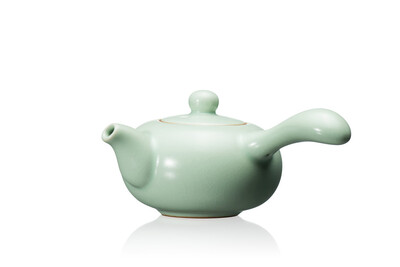 

Side Handle Ru Kiln Celeste Celadon Teapot 210ml