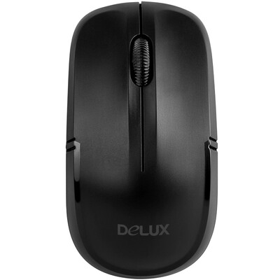 

Colorful DeLUX M136 wireless optical mouse fourth gear DPI cycle switch lightweight portable black