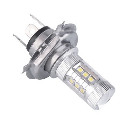 

1x H4 9003 HB2 Авто Белый 80W объектива проектора LED 1200 Lumen свет шарика