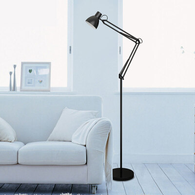 

Good vision American floor lamp living room bedroom study modern simple work reading LED floor lamp TG835-S-BK