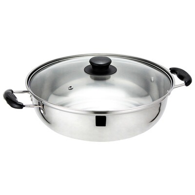 

Jingdong supermarket] Jili (JIANLI) JL-DDT026 26CM stainless steel binaural soup pot