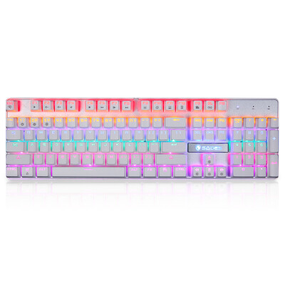 

Saisi Sades Bei Ying Metal Marquee Luminous Power Game Machine Keyboard Computer Home Peripheral Wrangler Style White Mixed Tea Tea Shaft