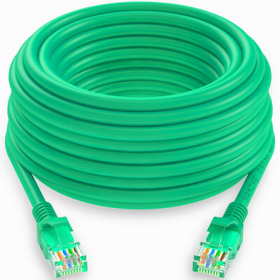 

Shanze (SAMZHE) высокоскоростной ультра-пяти CAT5e сетевой кабель 100 Gigabit сетевой кабель компьютерная сеть перемычка супер 5 класс продуктовая линия зеленый 30 метров GR-530
