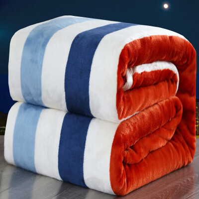 

HONGRUI coral velvet flannel thick blanket 150*200cm