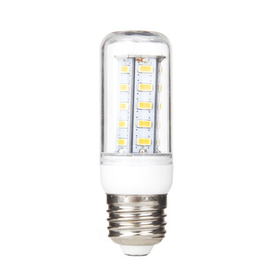 

E27 7W 36LED 5730SMD Corn Light Лампа Pure / теплый белый Прозрачная крышка