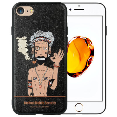 

ESCASE Apple iPhone8 / 7 телефон случай мультфильм мужской рисунок мягкая оболочка защитная рукав 4.7 дюймовый личность прилива брат