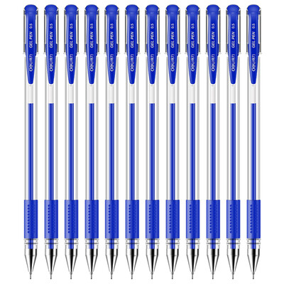 

Effective deli 6601 boxed 05mm practical semi-syringe pencil pencil 12 box