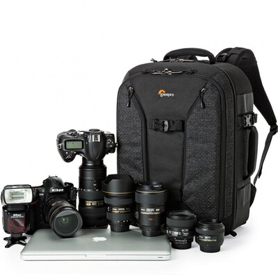 

Leep Po Po Camera Kit Lowepro Pro Runner BP 450 AW II SLR Rainproof Shoulder Bag Black