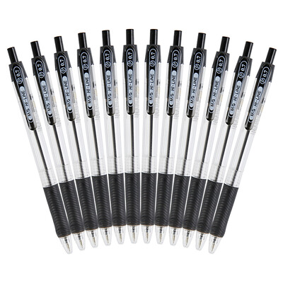 

Morning light &G 07mm black bullets press ballpoint pen in the pen atom pen 12 box BP8106