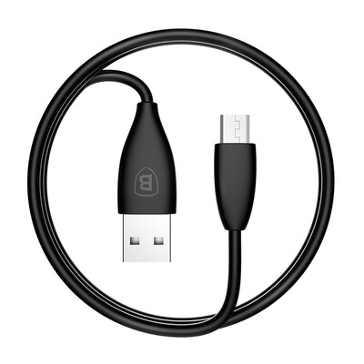 

(Baseus) Andrews mobile phone data cable Micro USB charger line Samsung / millet / Huawei / Meizu and other Andrews phone 1M black