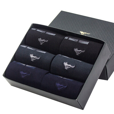 

Jingdong Supermarket seven wolves cotton socks men in the tube socks sweat breathable dark business casual men&39s socks are all 6 pairs of equipment D0013