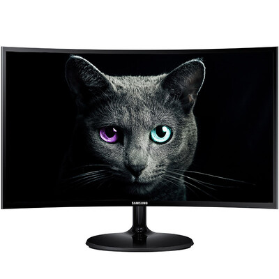 

Samsung (SAMSUNG) C24F390FHC 23,5-дюймовая кривая 1800R Широкий угол обзора Низкий изогнутый ЖК-монитор с ЖК-экраном (HDMI)