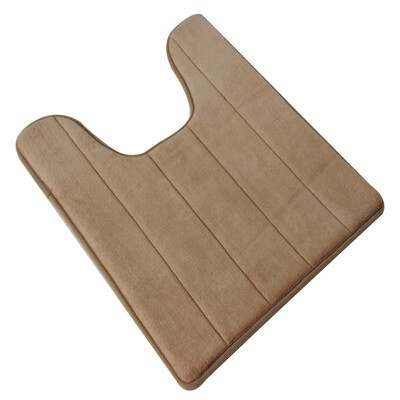 

Shaped Bath Mats Soft Pats Anti Slip Home Bathroom Carpet Decoration Bath Toilet Accessories 4060cm