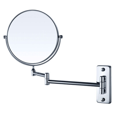 

Ballee Wall-mounted double-sided beauty mirror 8 inch rotating telescopic folding mirror