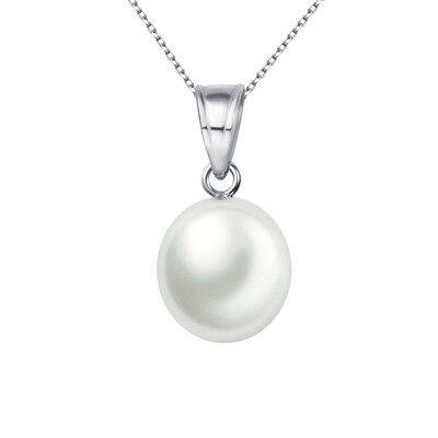 

Kayas GAIA&39SPEARL pearl pendant 925 silver light freshwater simple pearl necklace female