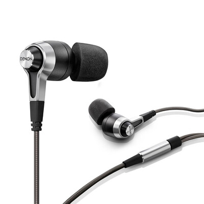 

Denon DENON AH-C720BKEM mobile portable monitor headphones quality HIFI ear earphones earplugs black