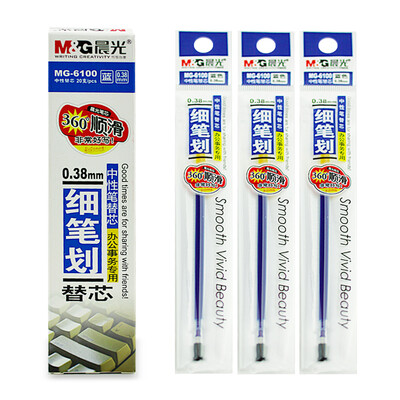 

Chenguang M & G 20 loaded 038mm blue pen pen MG6100