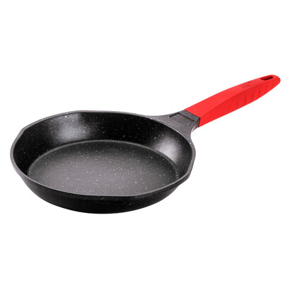 

Jingdong Supermarket Cooking Queen&39s Bottom Pot Meal Stone Big V Frying pan 26cm Non-stick pan Less fume Induction Cooker Universal J26D