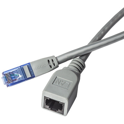 

Kaiboer KBE-NL-42044 с шестью удлинительными кабелями 2 метра Прямой кабель Gigabit RJ45 с внутренней удлинительной дорожкой из натурального медного кабеля