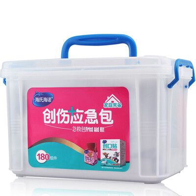 

Hainuo Trauma emergency kit first aid kit car home first aid kit medical kit 180 components