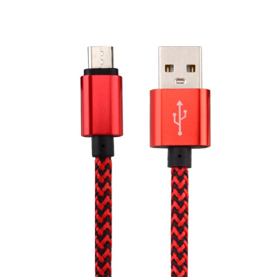 

Universal Micro USB Charger Weaved Cover Cable Cord USB to Micro-USB Type B