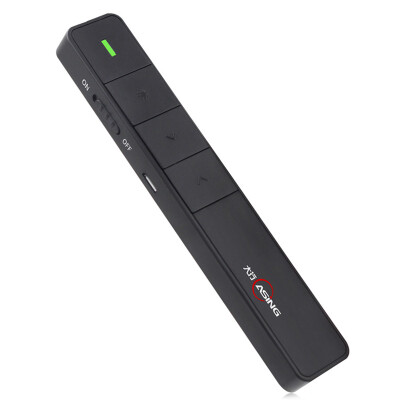 

Big line (ASiNG) A218 flip pen laser pen flip device PPT projector pen slide remote control pen rechargeable black red