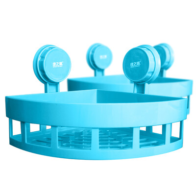 

Jingdong Supermarket Green Heart Bathroom Triangle Pusher Shelf 2 sets blue Kitchen Bathroom Seamless Nails