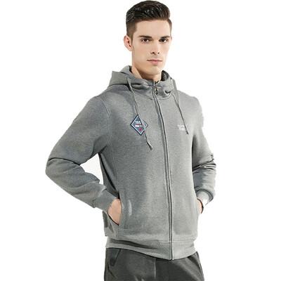 

Playboy (PLAYBOY) HM6514009 Мужская свитер Подростковая с капюшоном Толстовка с капюшоном С шляпой Повседневная куртка Модная куртка Серый Серый XL