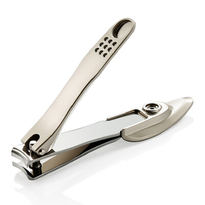 

Jingdong Supermarket Carpenter Technology MrGreen -1008 Curved edge nail clippers imported stainless steel large nail clippers scissors