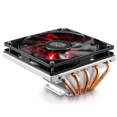 

Cooleraster (CoolerMaster) Радиатор радиатора Blizzard T520 Радиатор центрального процессора (многоплатформенная / 5-трубная труба / тепловая труба с прямым контактом / с силиконовой смазкой)