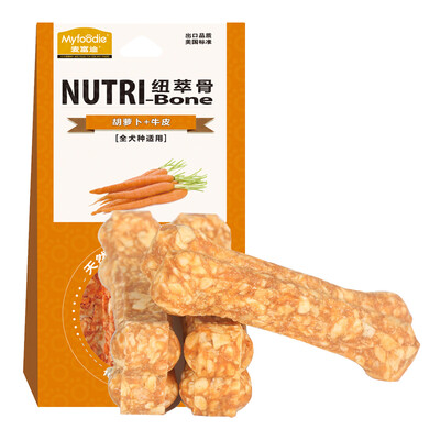 

Новый Mai Fudi Myfoodie лакомство кость извлекает собачью кость зубного средства для чистки зубов 3 / 120г кожи картриджа шпината +