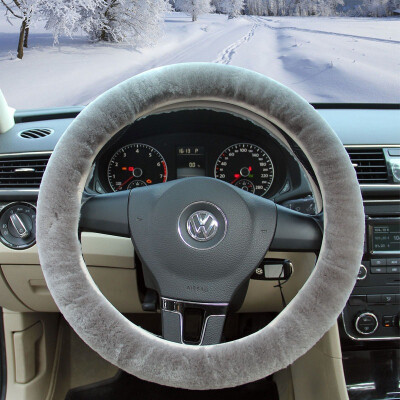 

Lai Australia imported from Australia sheepskin shears set winter car seat steering wheel cover (MB brown