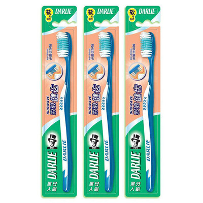 

Black DARLIE color wave health toothbrush × 3 discount equipment