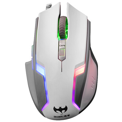 

My mouse basic mouse photoelectric gaming mouse wired M-760GT 180A white