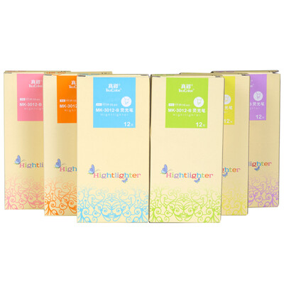 

Правда цвет (Truecolor) MK-3012-B свежие шесть цветов фломастер пакет 12 / Коробка 6