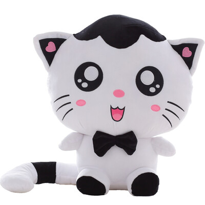 

Depressed pig plush toys cute cat doll Valentine's Day gift holiday gift dolls cute big face cat cute sitting posture 50cm with ta
