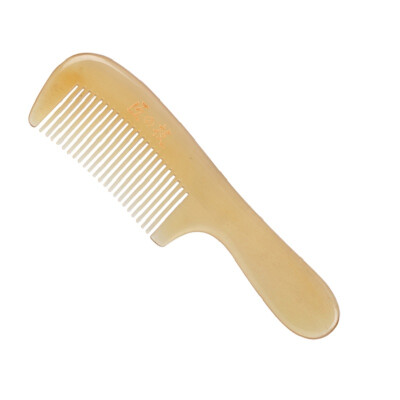 

Jingdong Supermarket] Carpenter Technology (Mr.Green) -7011 yellow and white horn comb portable massage head comb gift gift children comb